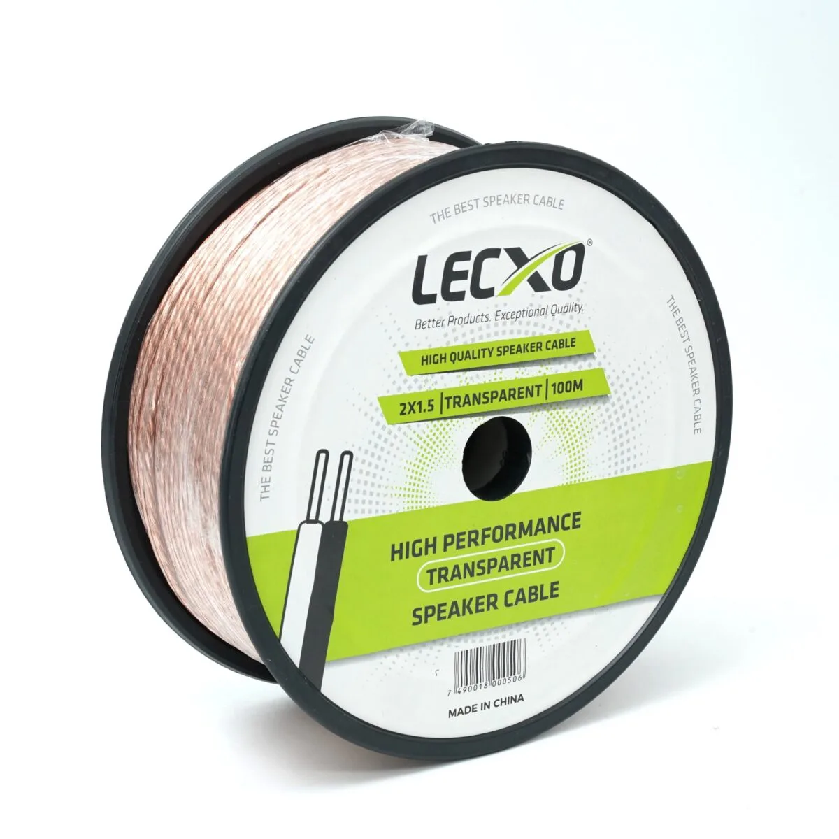 LEXCO 2.5MM RED/GOLD SPEAKER CABLE(SCI.5MRG)